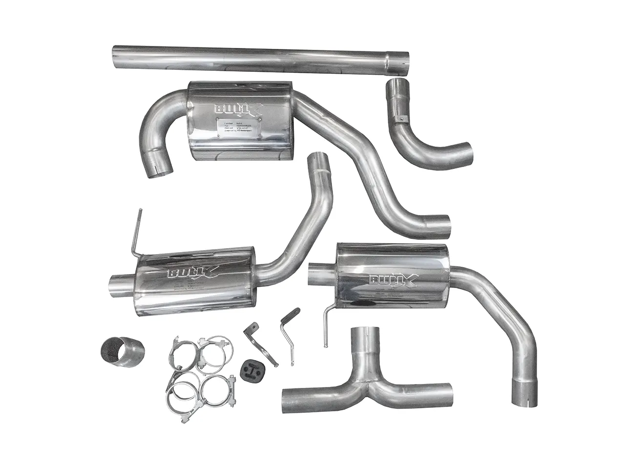 Image of Cat-Back Bull-X 3" OE Tips