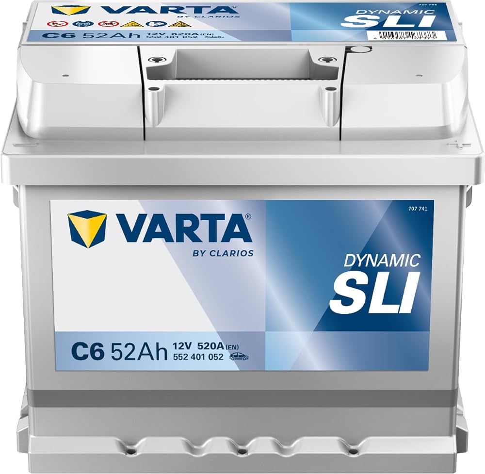 Image of Autobatterie Varta C6 Dynamic SLI 12V 52Ah 520A
