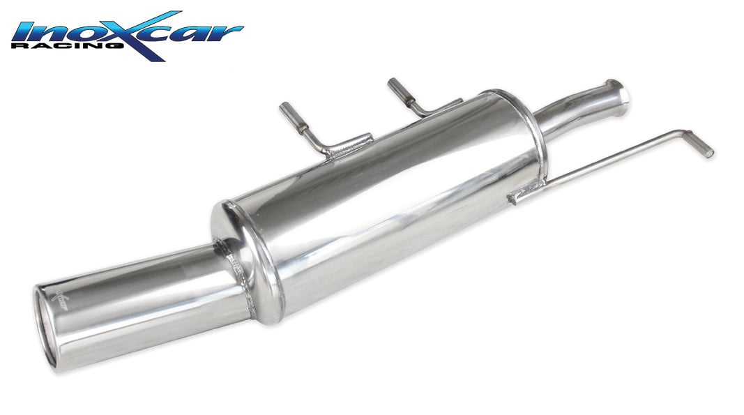Image of Endschalldämpfer Inoxcar 102mm Rolled für CITROËN C4 I (LC_) 1.4 16V 88ps