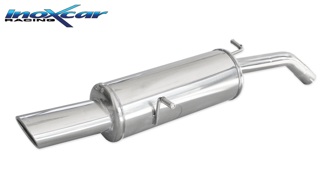 Endschalldämpfer Inoxcar  120x80 Oval für CITROËN DS3 (SA_)  1.6 THP 155 156ps