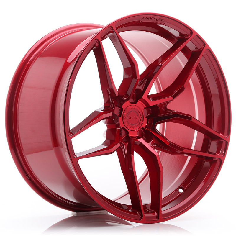 Image of Concaver CVR3 10.0x20 5x108 ET20 Candy Red Felgen
