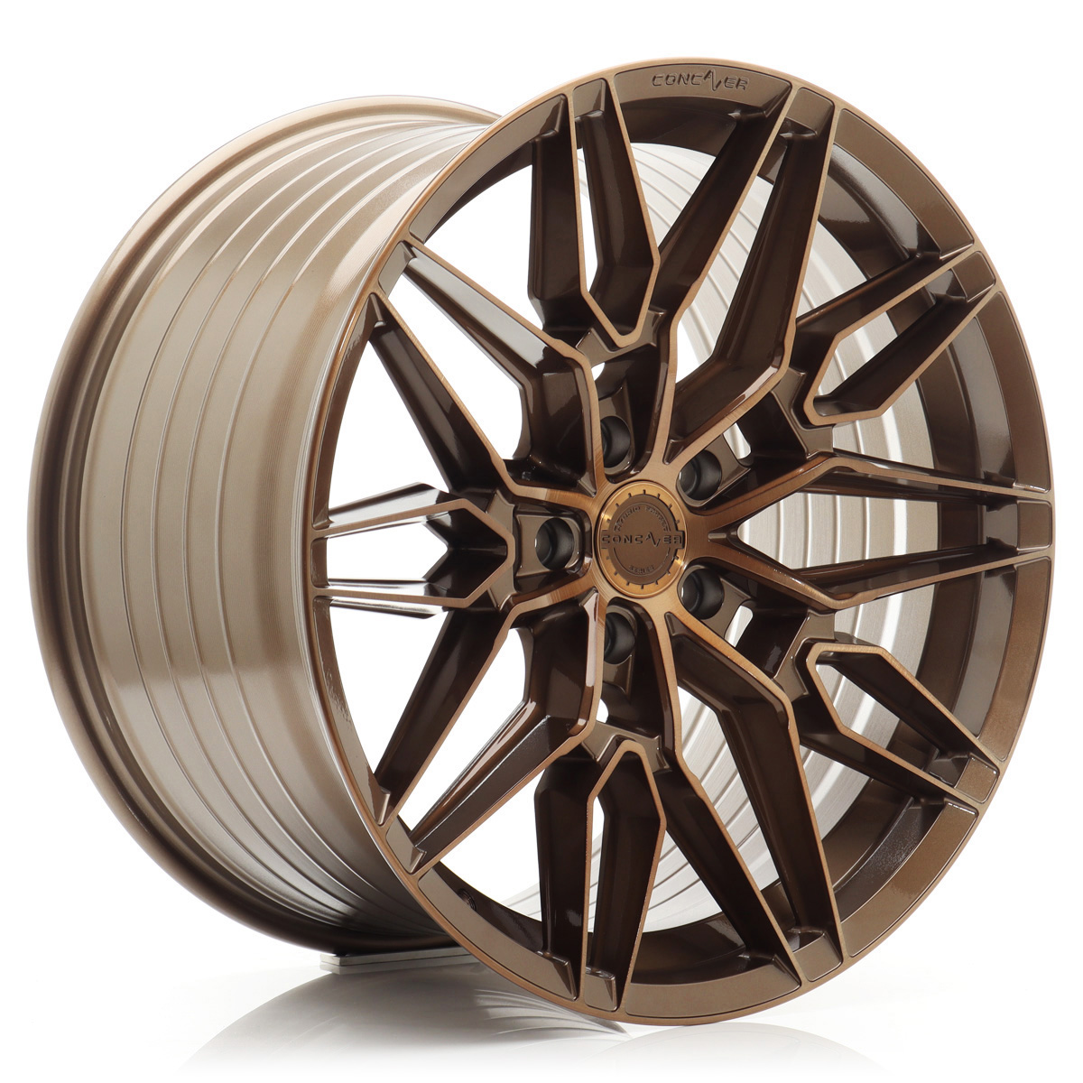 Concaver CVR6 9.0x22 5x108 ET35 Brushed Bronze Felgen