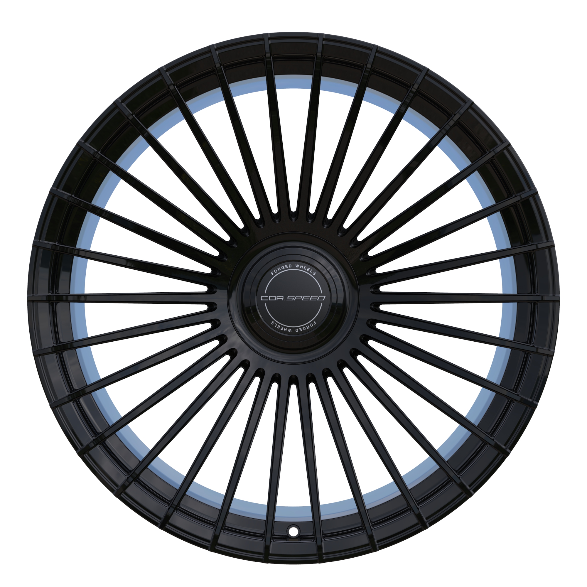 Corspeed ATMOS 11.0x23 5x112 ET40 Higloss-Black Felgen