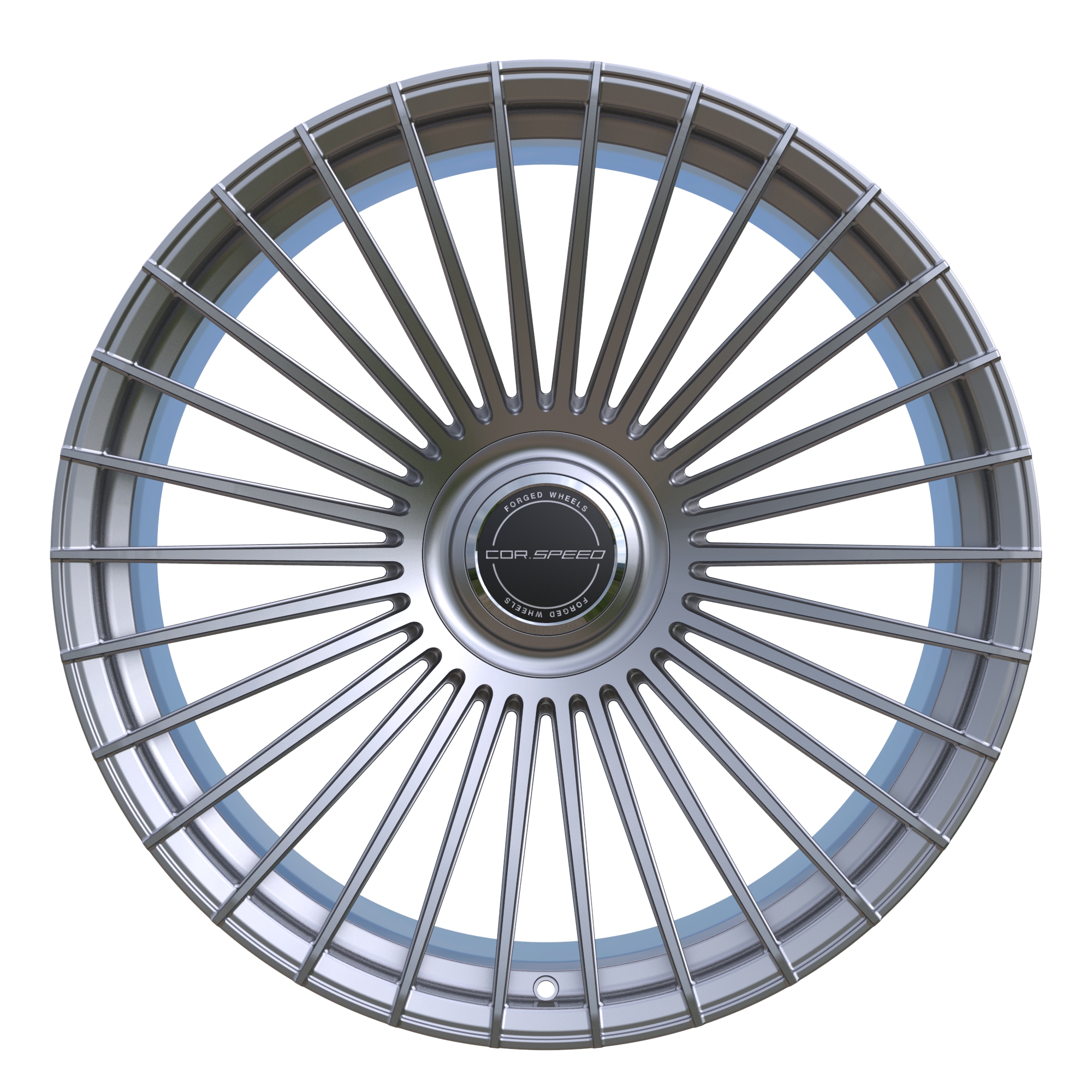 Corspeed ATMOS 10.5x21 5x112 ET42 Higloss-Silver Felgen