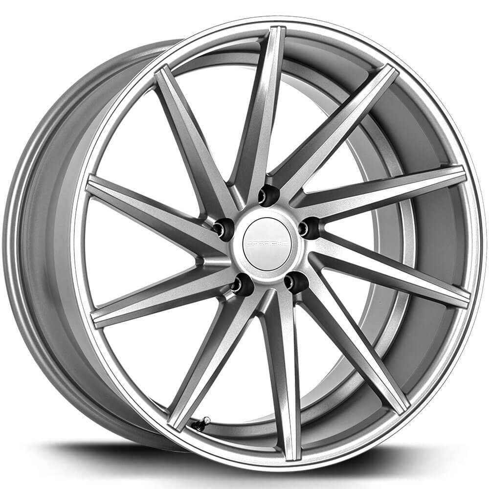 Corspeed CONQUER 9.5x19 5x120 ET40 Silver Felgen