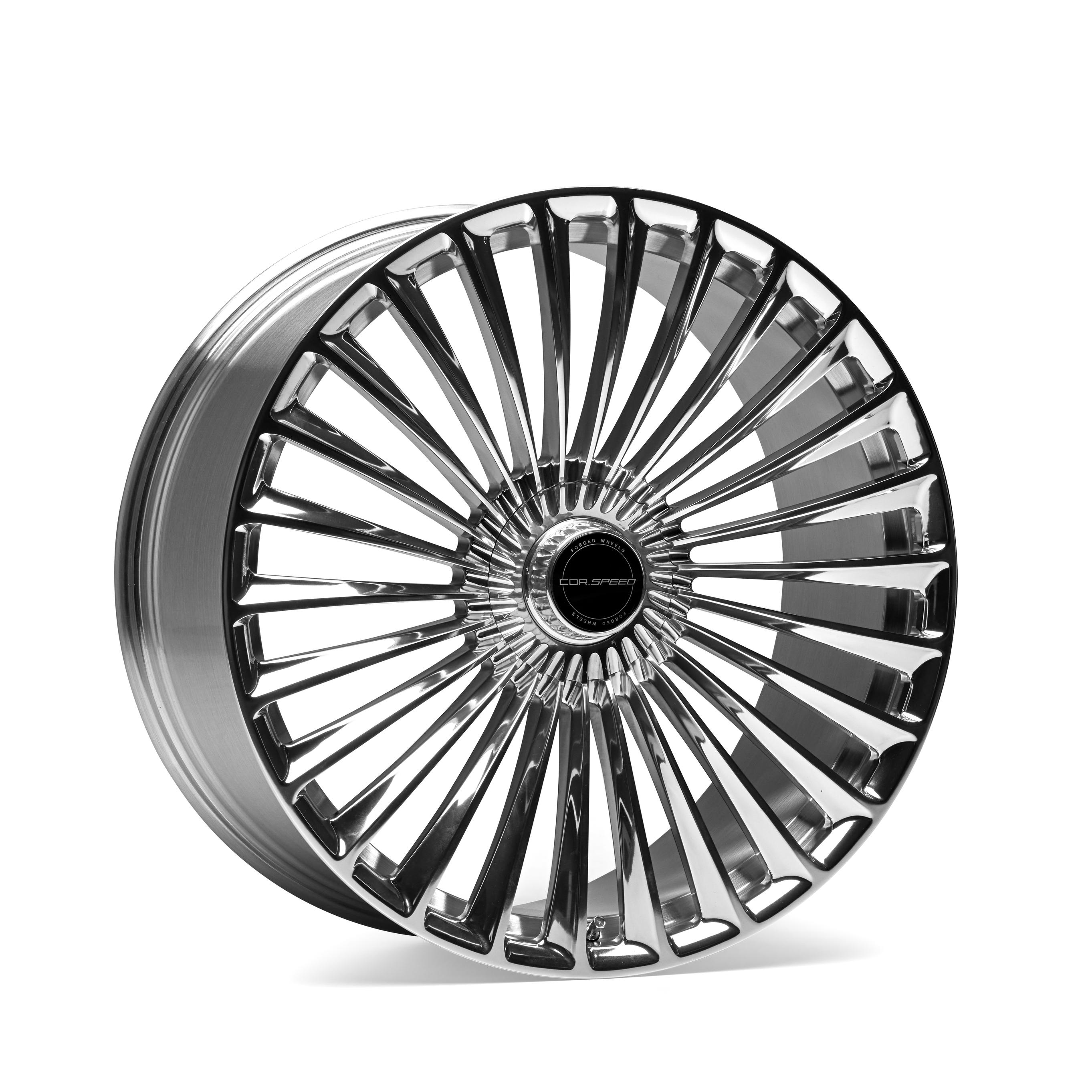 Image of Corspeed F01 9.5x22 5x112 ET30 FULL-POLISHED Felgen