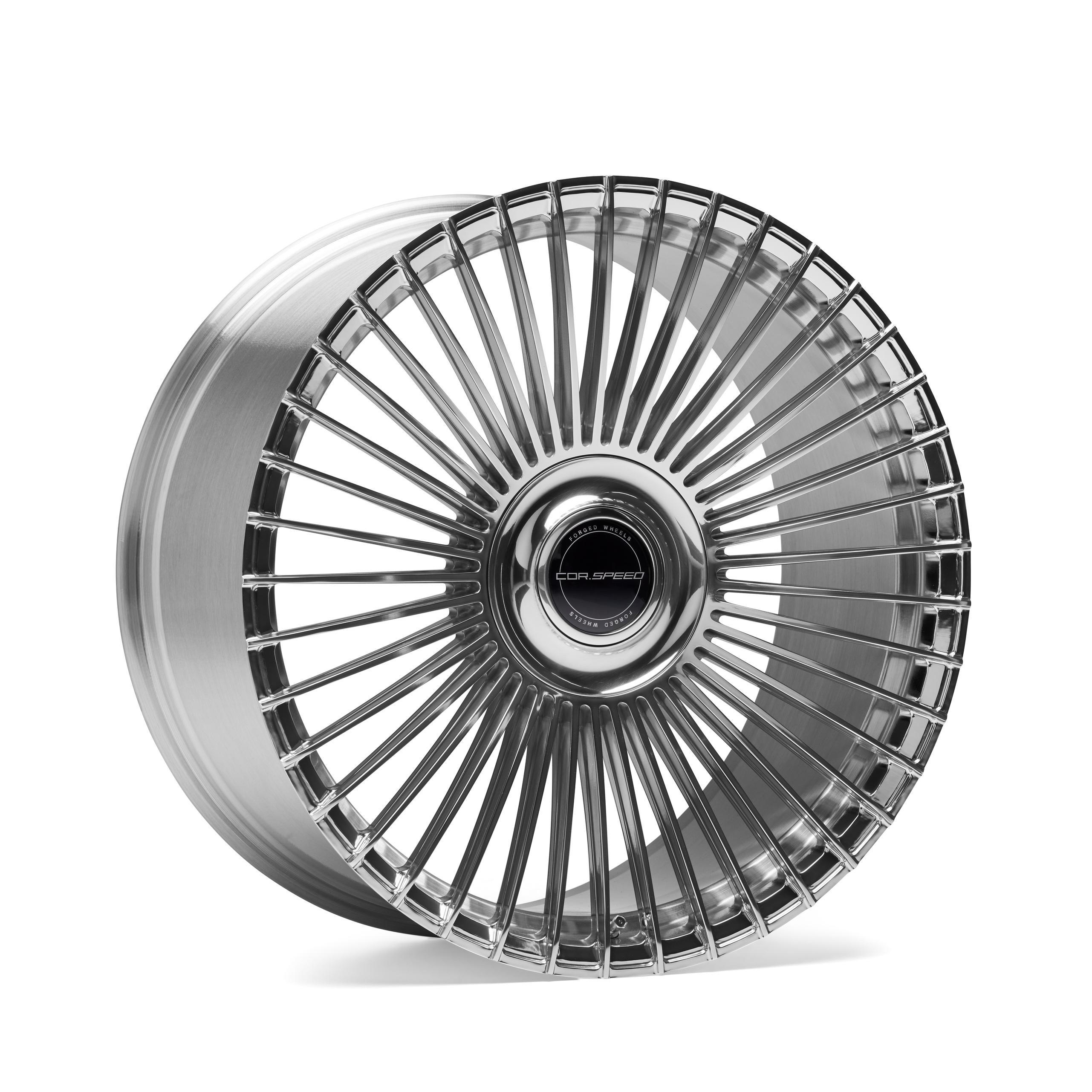 Image of Corspeed F03 9.5x22 5x112 ET30 FULL-POLISHED Felgen