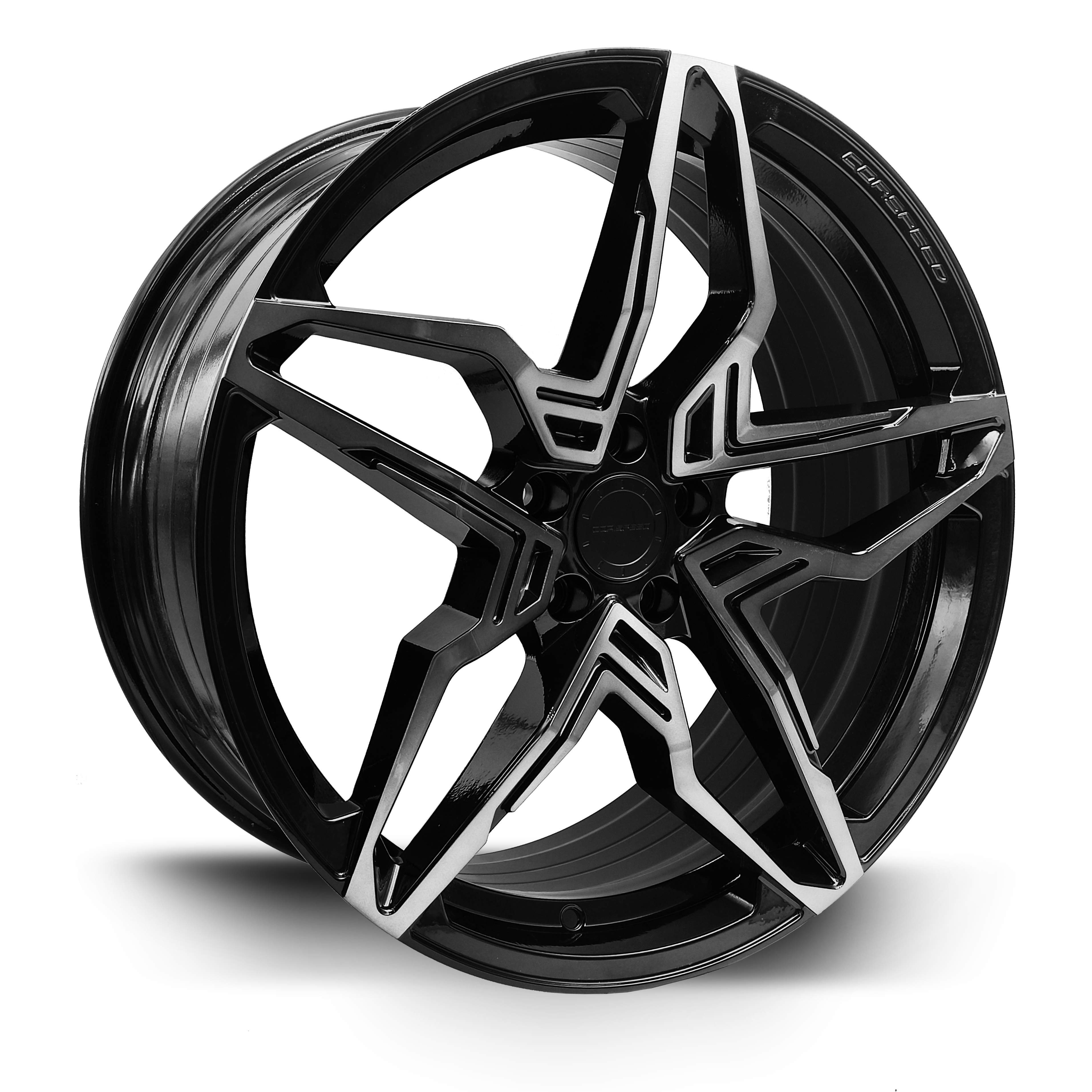 Image of Corspeed KHARMA 8.5x19 5x112 ET43 Higloss-Black brushed Surface Felgen
