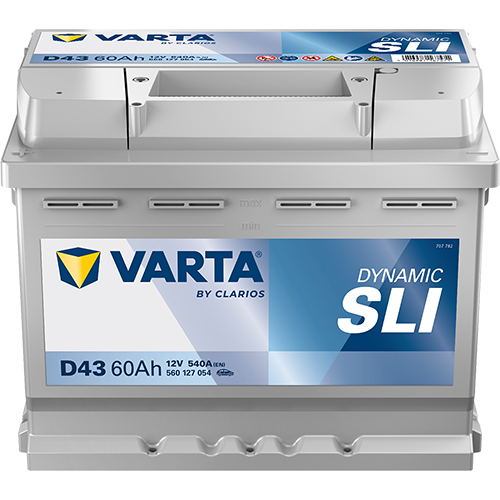 Image of Autobatterie Varta D43 Dynamic SLI 12V 60Ah 540A