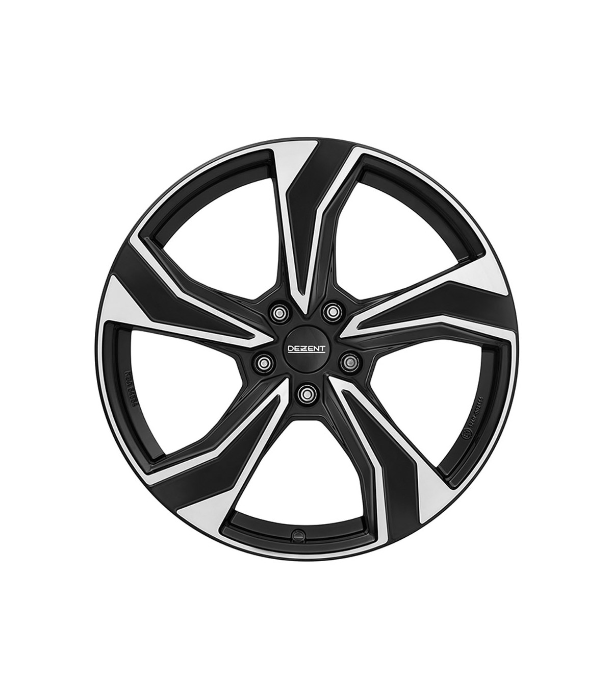 DEZENT KB 6.5x16 5x114.3 ET50 Black polished Felgen