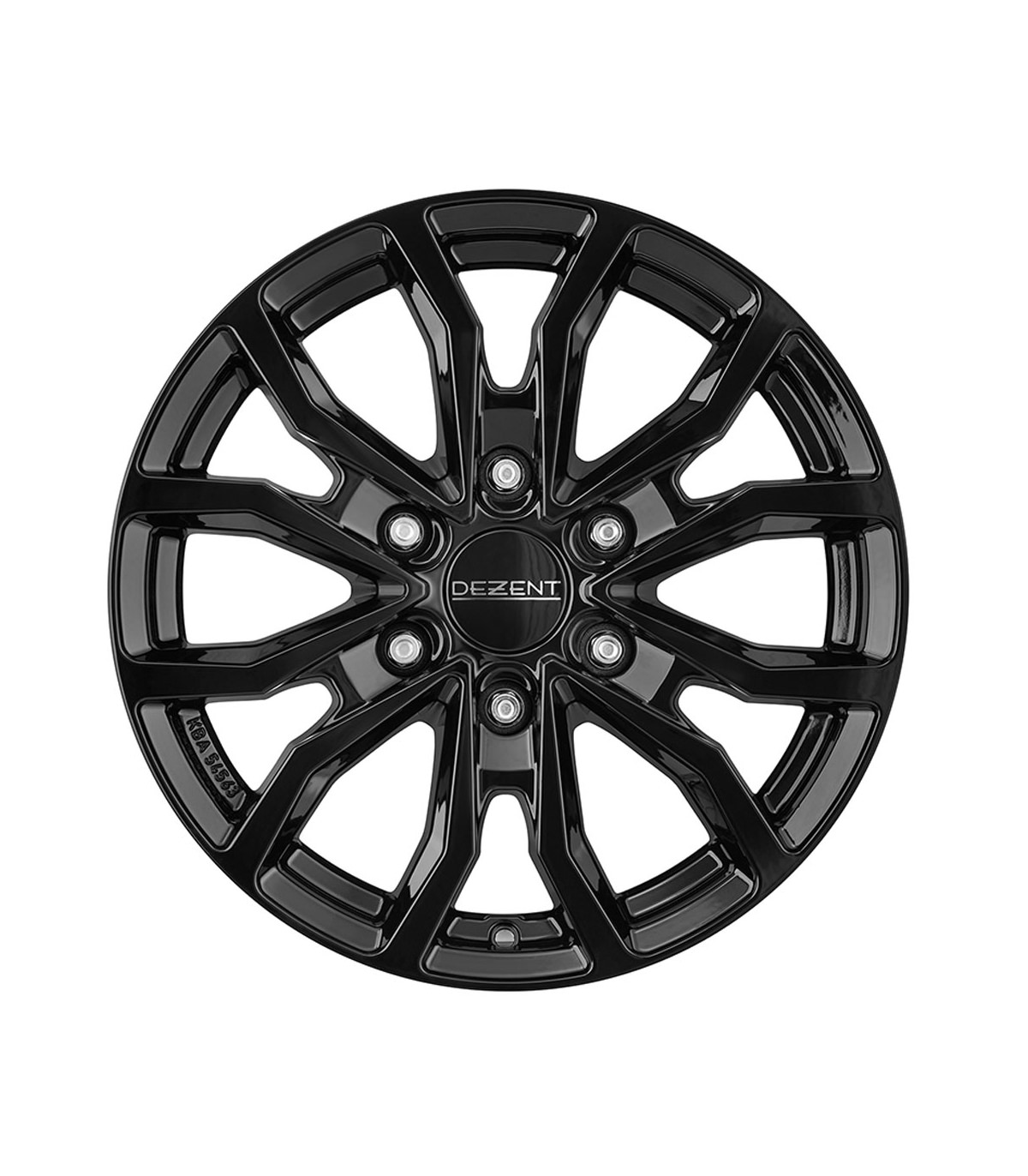 DEZENT KC 6.5x16 6x130 ET62 Black Felgen