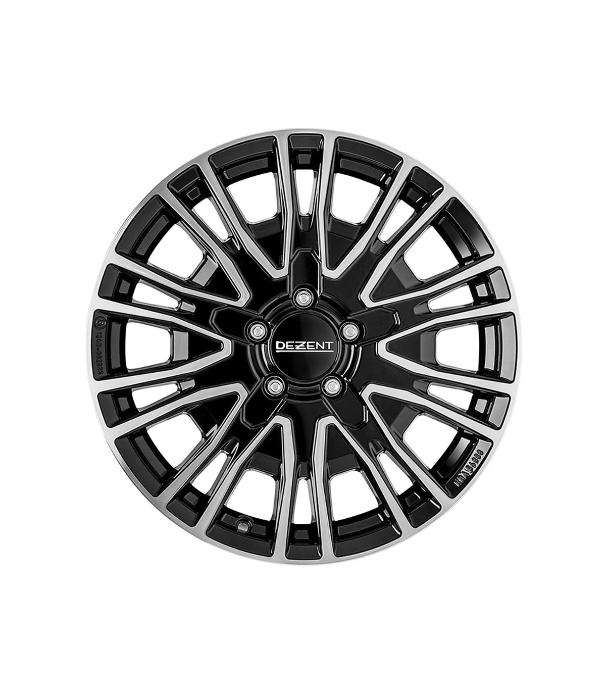 DEZENT KE 7.0x17 5x112 ET51 Black polished Felgen