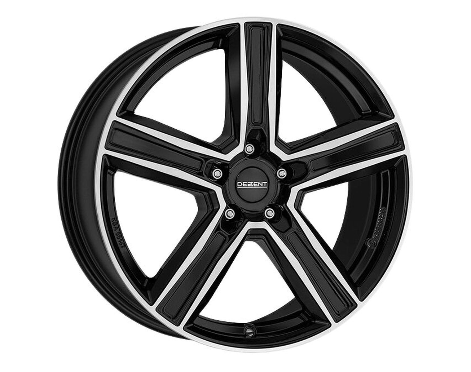 Felgen DEZENT KG 8.5x19 5x112 ET40 Black Polished