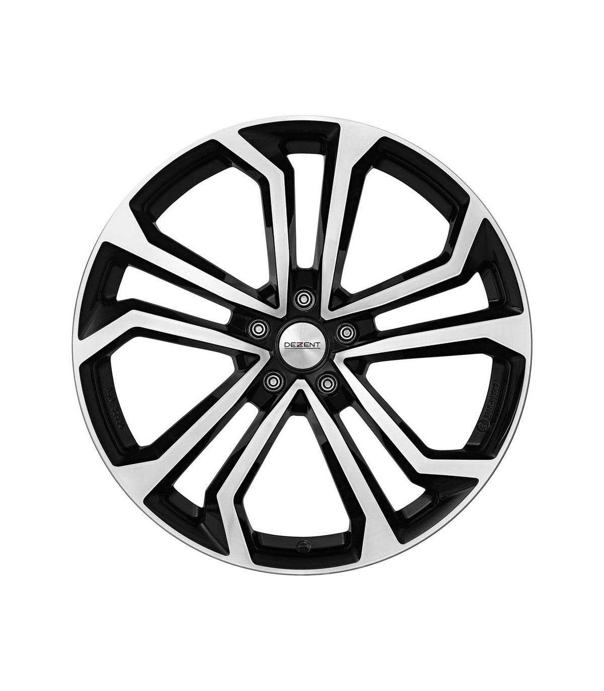 Felgen DEZENT TA 7.0x18 5x112 ET43 Black/polished