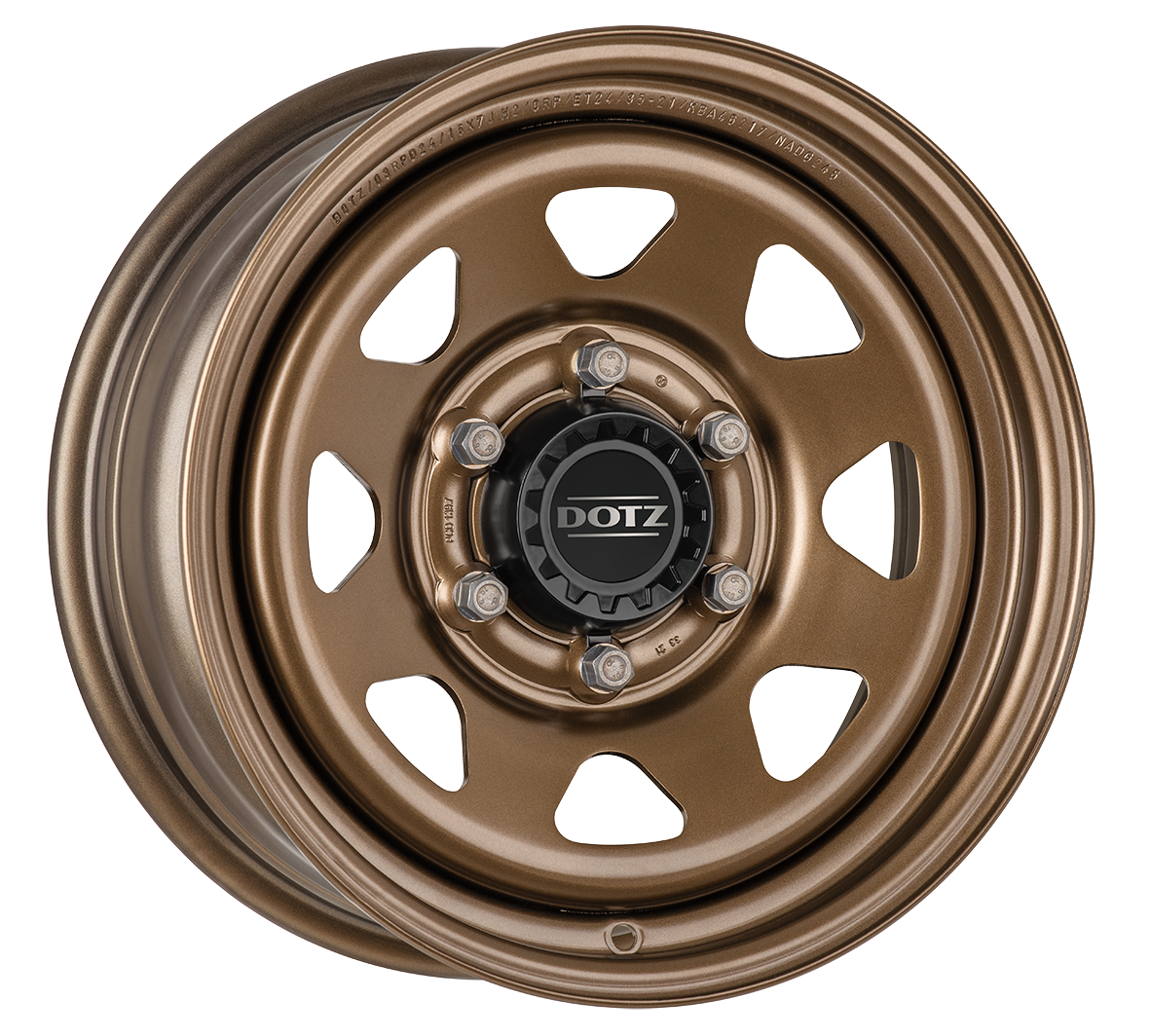 Image of Felgen DOTZ 4X4 Dakar 7.0x16 6x139.7 ET13 Bronze Matt
