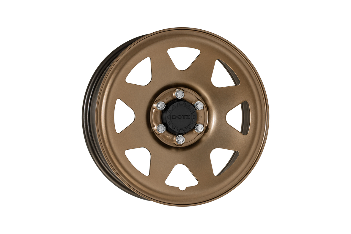 Image of DOTZ 4X4 Dakar HD 7.0x17 6x120 ET44 Bronze matt Felgen