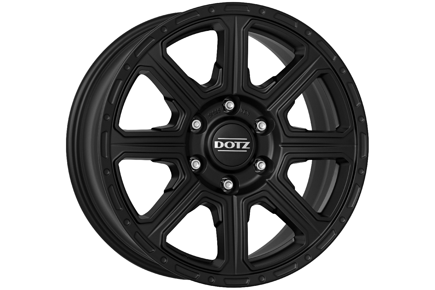 Image of DOTZ 4X4 Kalahari 8.0x17 6x139.7 ET30 Black matt Felgen