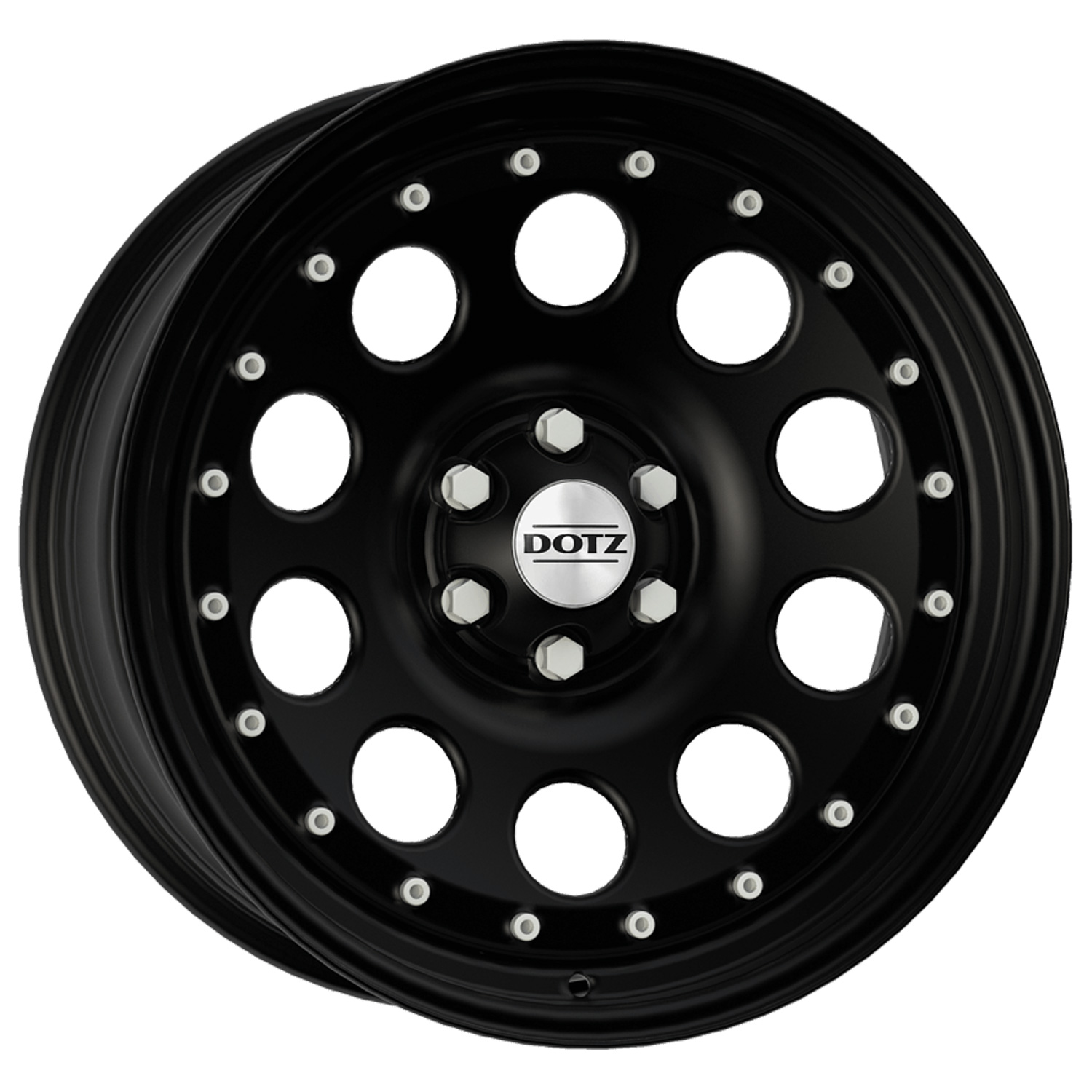 Image of DOTZ 4X4 Modular 7.5x18 6x114.3 ET18 Black Felgen