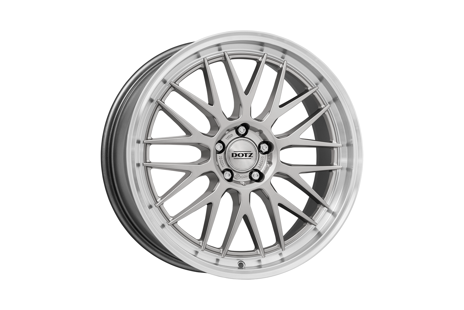 Felgen DOTZ Bilbao 8.5x20 5x108 ET40 Silver/polished Lip