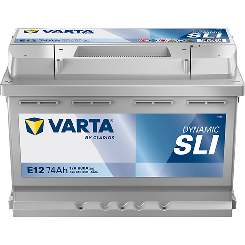 Image of Autobatterie Varta E12 Dynamic SLI 12V 74Ah 680A