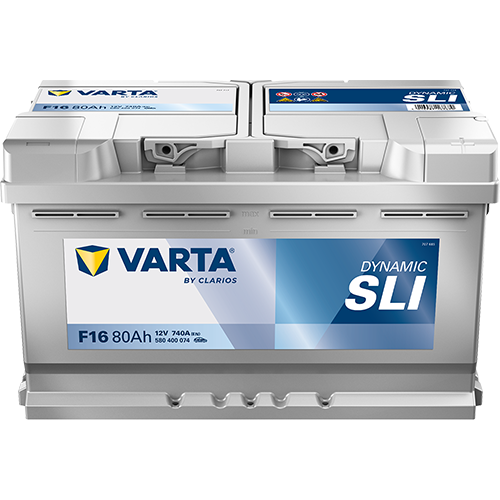 Image of Autobatterie Varta F16 Dynamic SLI 12V 80Ah 740A