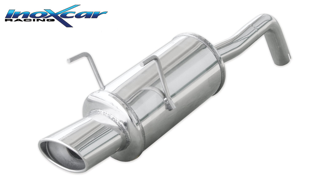 Image of Endschalldämpfer Inoxcar 120x80 Oval