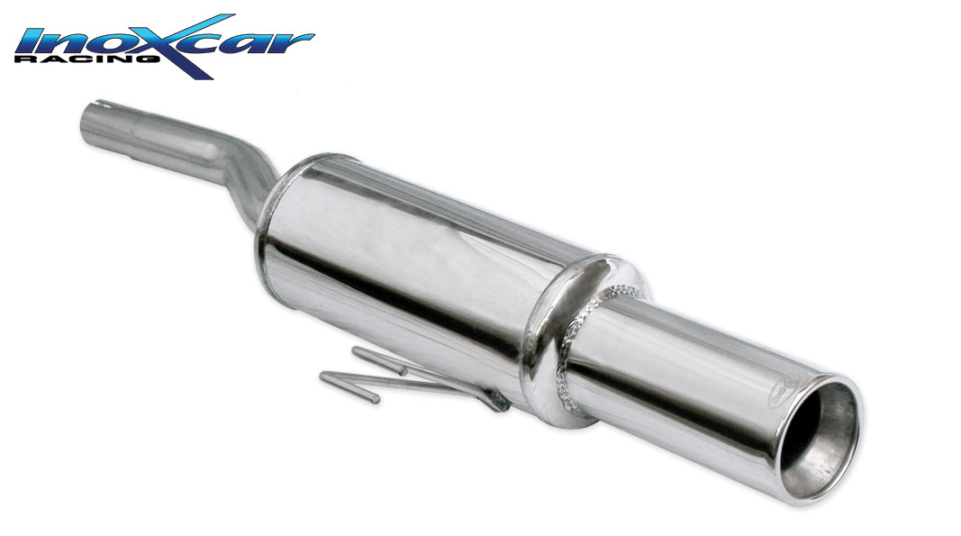 Endschalldämpfer Inoxcar  102mm Rolled für FIAT PUNTO (176_)  55 1.1 54ps