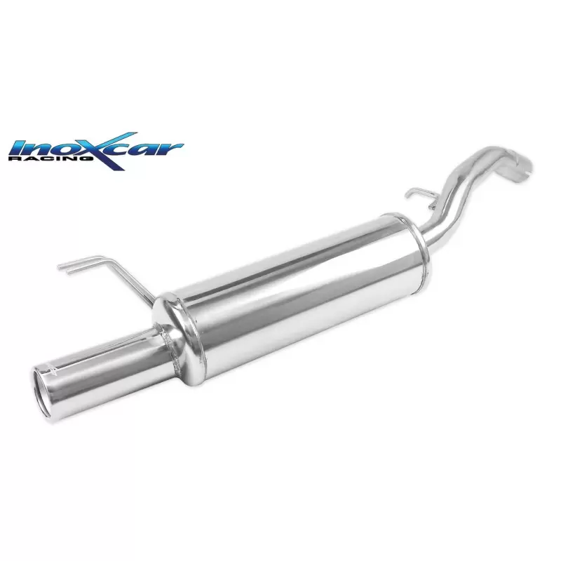 Endschalldämpfer Inoxcar  80mm Rolled für FIAT STILO (192_)  2.4 20V (192_XD1A, 192AXD12) 170ps