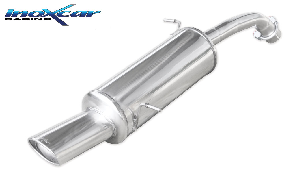 Endschalldämpfer Inoxcar  120x80 Oval