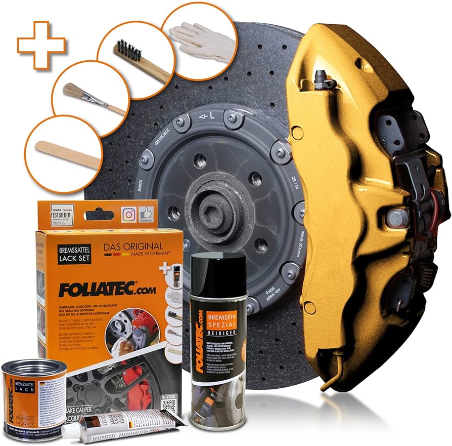 Image of Foliatec Prestige Gold Bremssattellack-Set 125ml