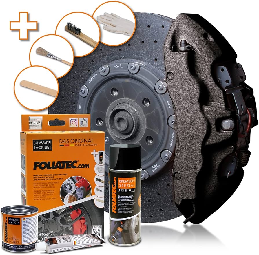 Foliatec Carbon Bremssattellack-Set 125ml