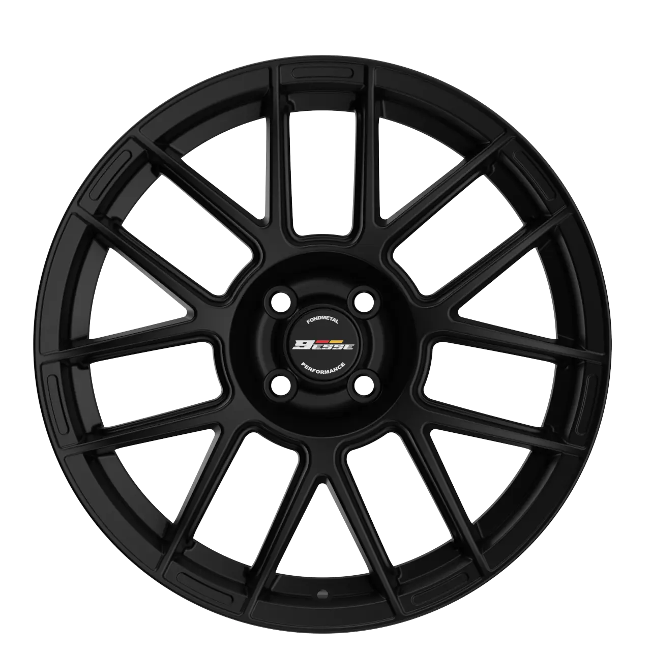 Image of Fondmetal 9ESSE 7.0x17 4x98 ET35 Black Matt Felgen