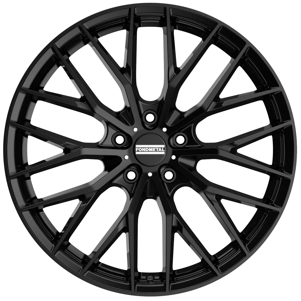 Fondmetal Makhai 10.0x21 5x112 ET19 Black Glossy Felgen