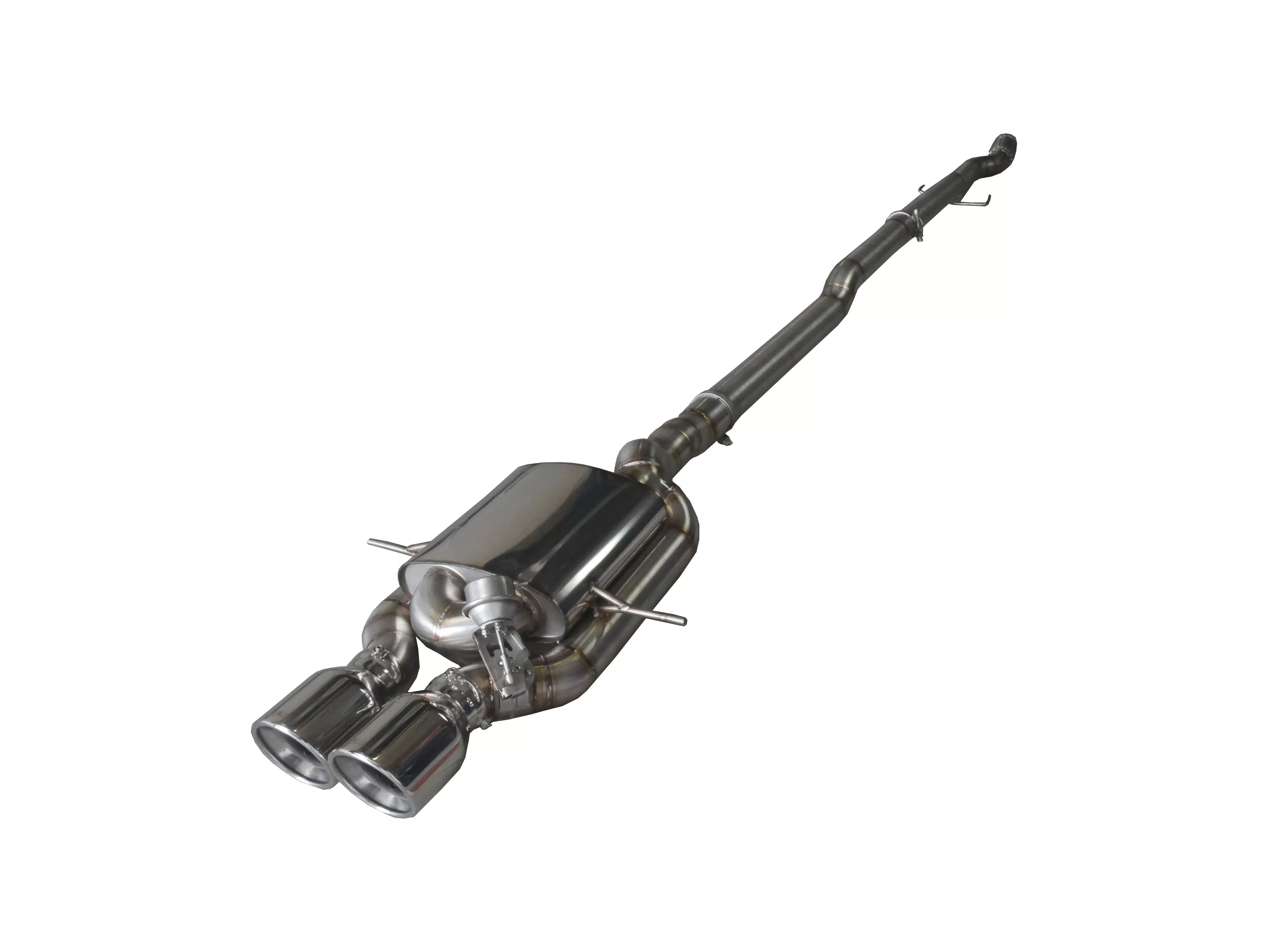 Cat-Back Bull-X Ego-X 2.75" Inox Tips für Mini Cooper Coupé R58 S 184ps