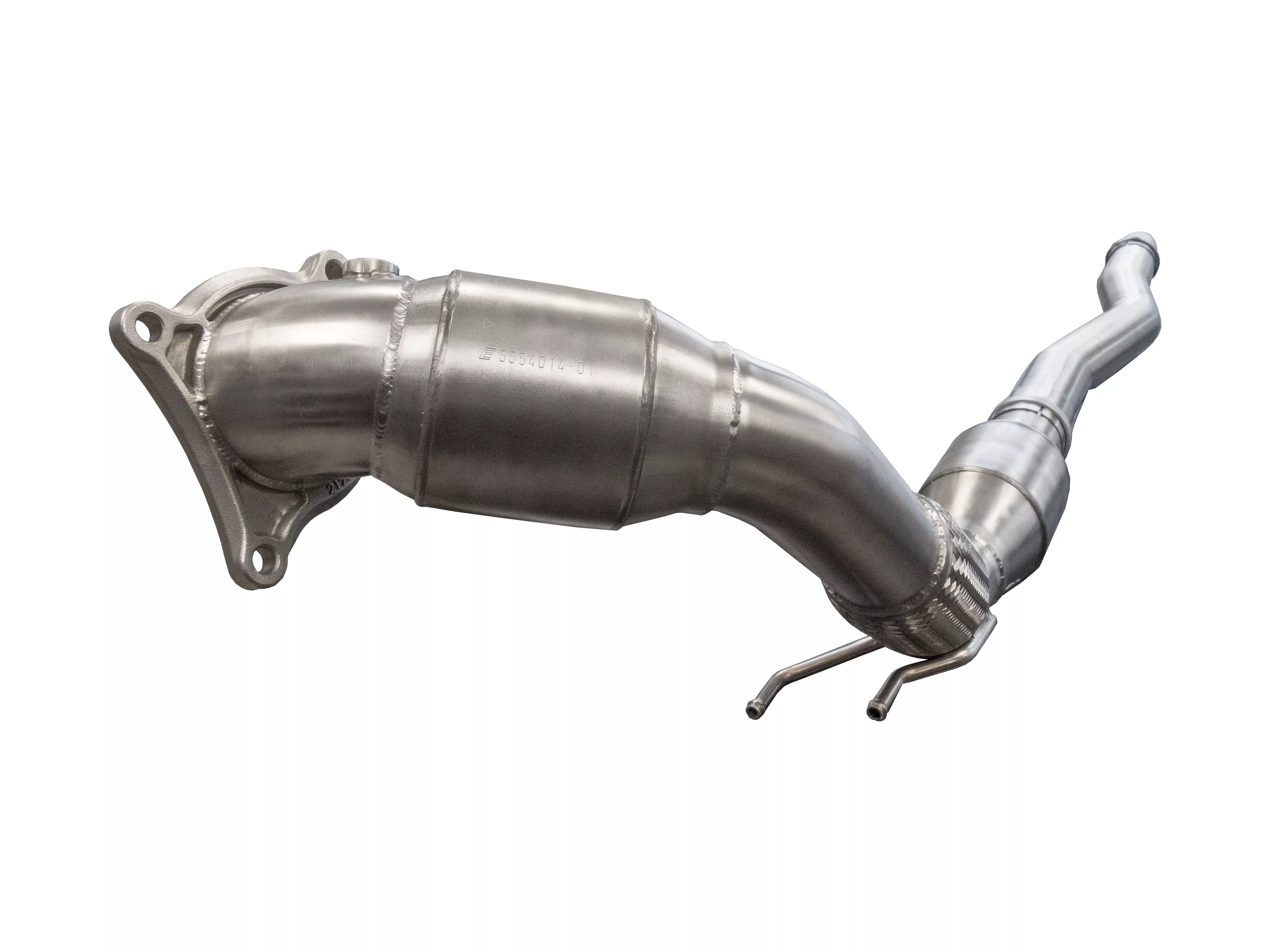 Image of Sportkatalysator Bull-X EGO Downpipe 3" für AUDI A3 (8P1) S3 quattro 265ps