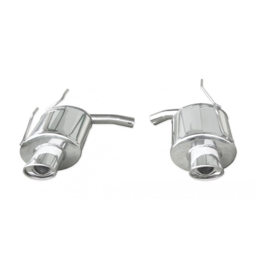 Image of Endschalldämpfer Inoxcar 120x80 Oval für HONDA S2000 (AP) 2.0 (AP1) 240ps