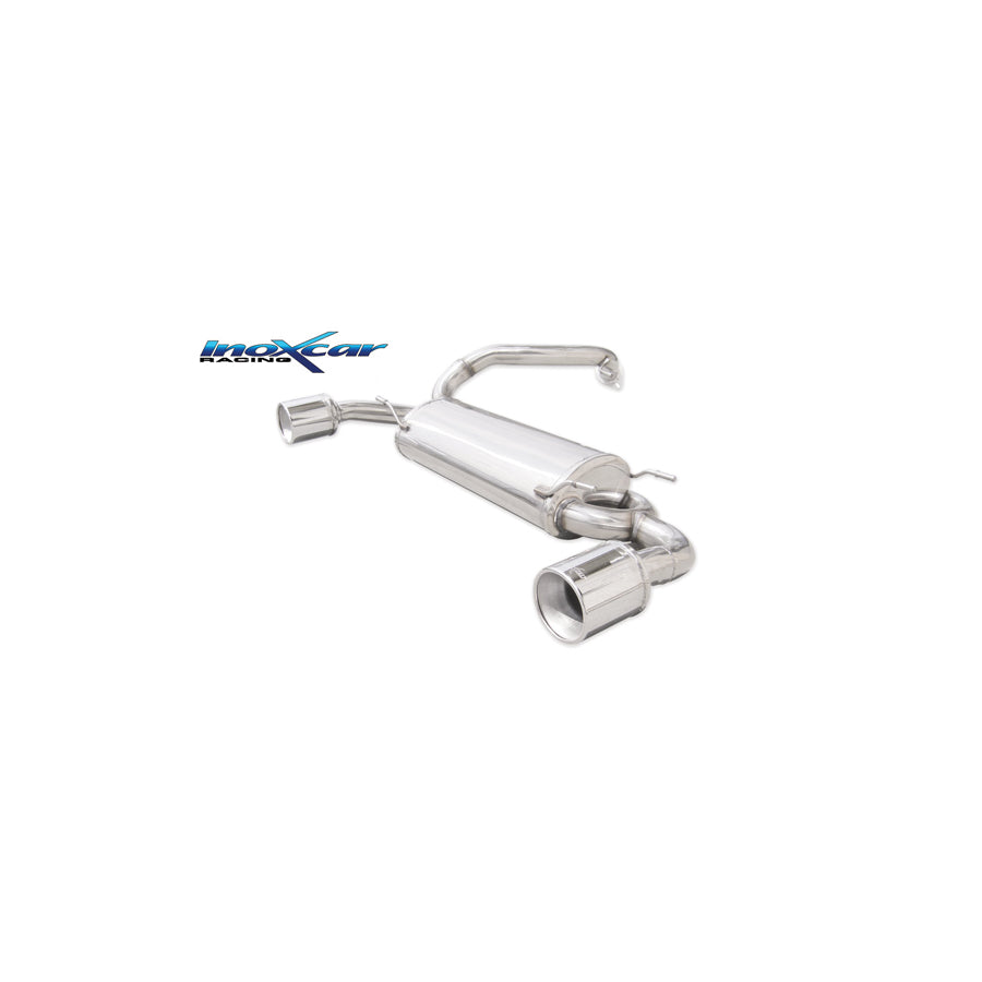 Image of Endschalldämpfer Inoxcar 120mm Mega für MAZDA 3 (BL) 2.3 MPS Turbo (BL14) 260ps