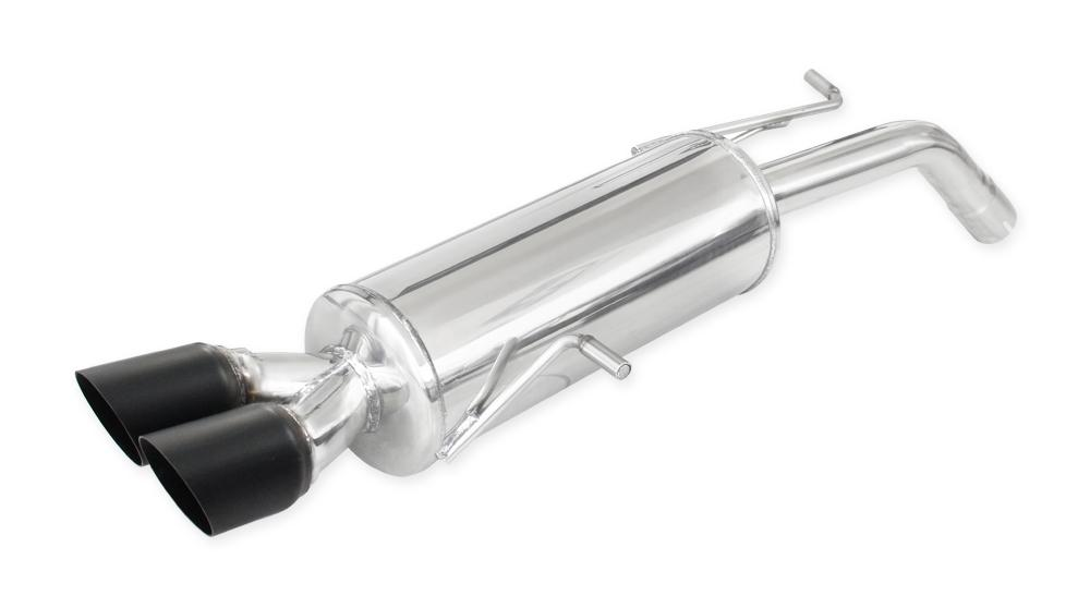 Image of Endschalldämpfer Inoxcar 2x80mm Black Ceramic