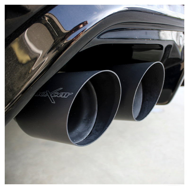 Image of Endschalldämpfer Inoxcar 2x90 Black Ceramic