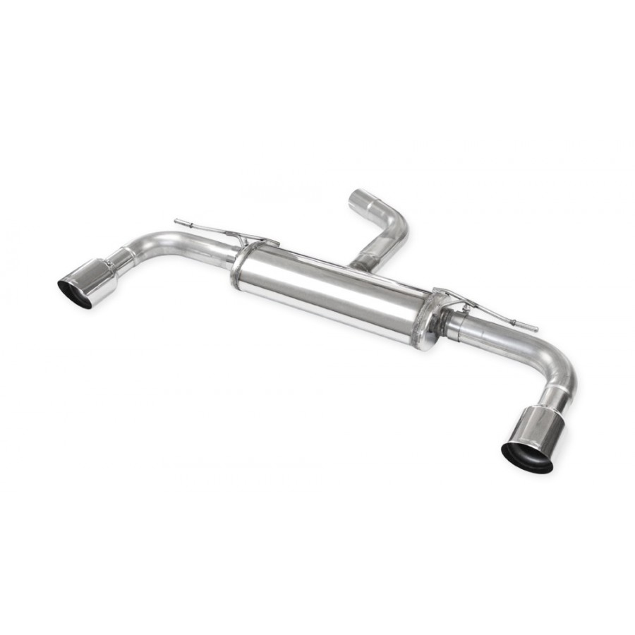 Endschalldämpfer Inoxcar  102mm Racing für VW GOLF VIII (CD1, DA1)  2.0 GTI 245ps