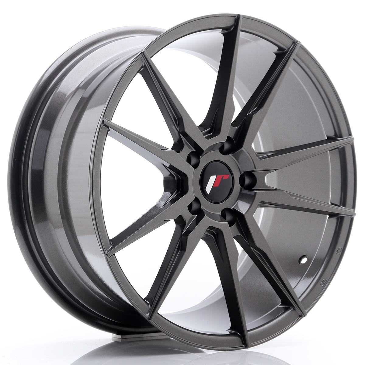 JR Wheels JR21 8.5x18 5x120 ET41 Hyper Gray Felgen