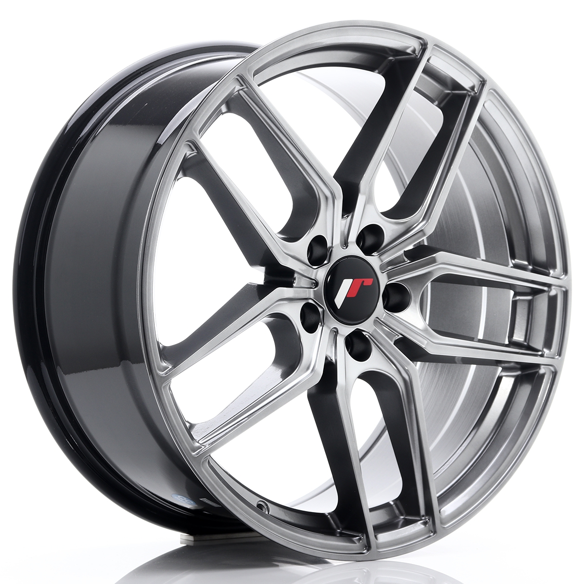 JR Wheels JR25 8.5x18 5x100 ET20 Hyper Black Felgen