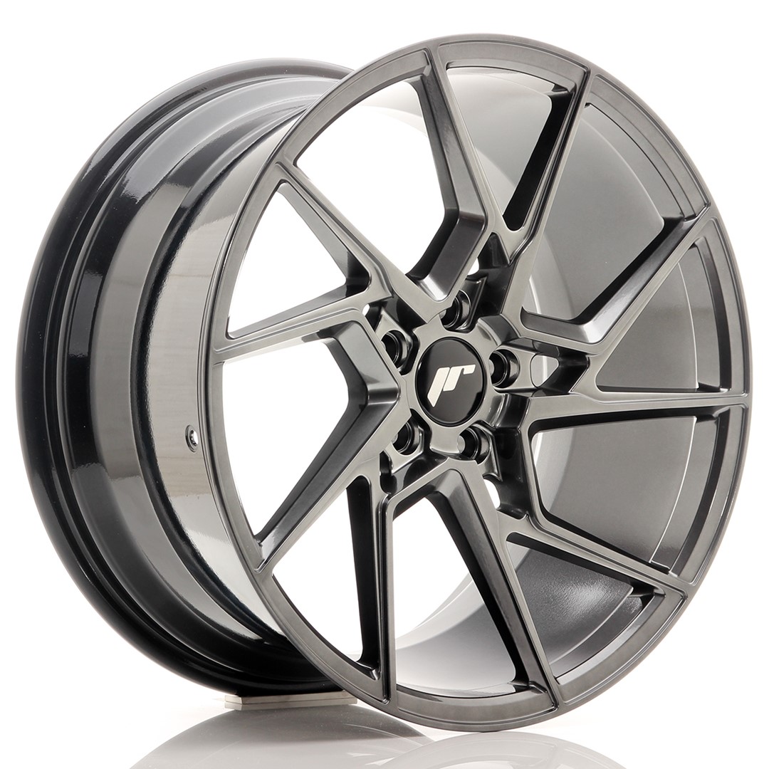 Image of JR Wheels JR33 8.5x19 5x112 ET45 Hyper Black Felgen