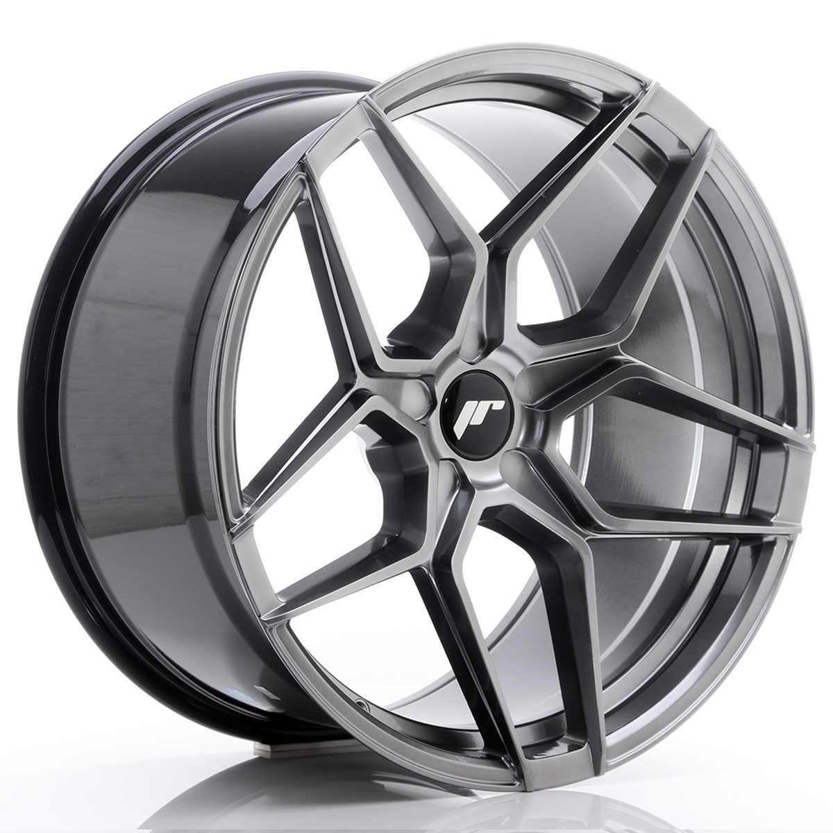 JR Wheels JR34 9.0x20 5x100 ET20 Hyper Black Felgen