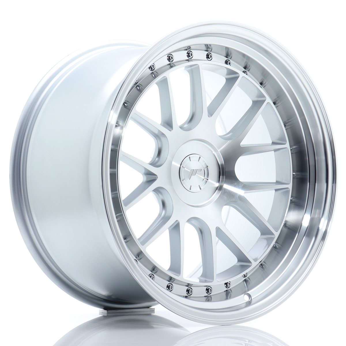 JR Wheels JR40 8.5x18 5x100 ET15 Silver Felgen