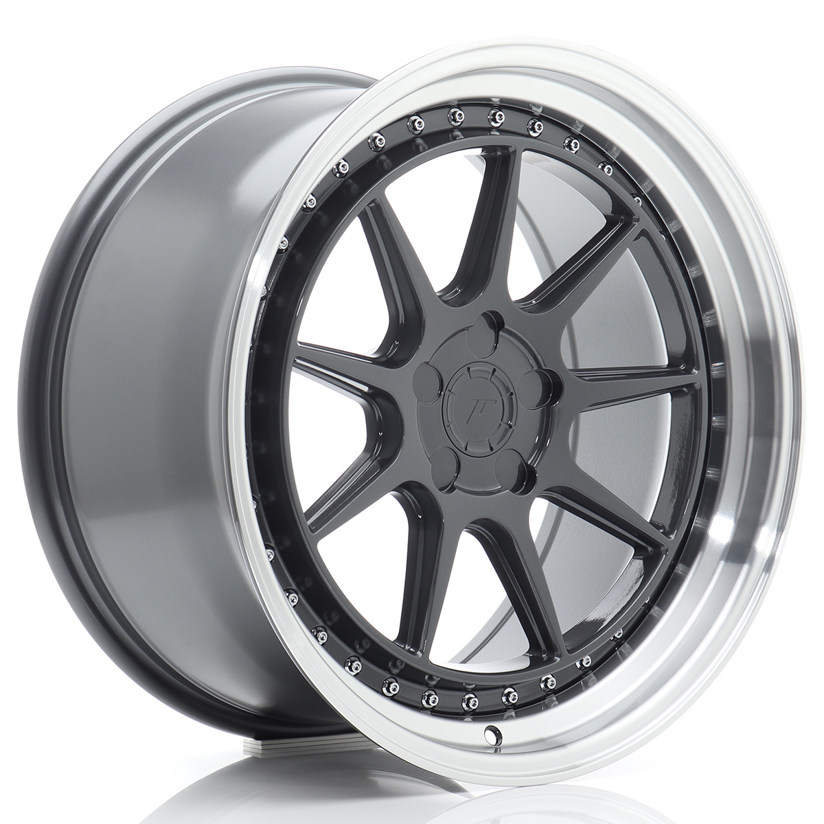 Image of JR Wheels JR47 9.5x18 5x100 ET15 Hyper Gray Felgen