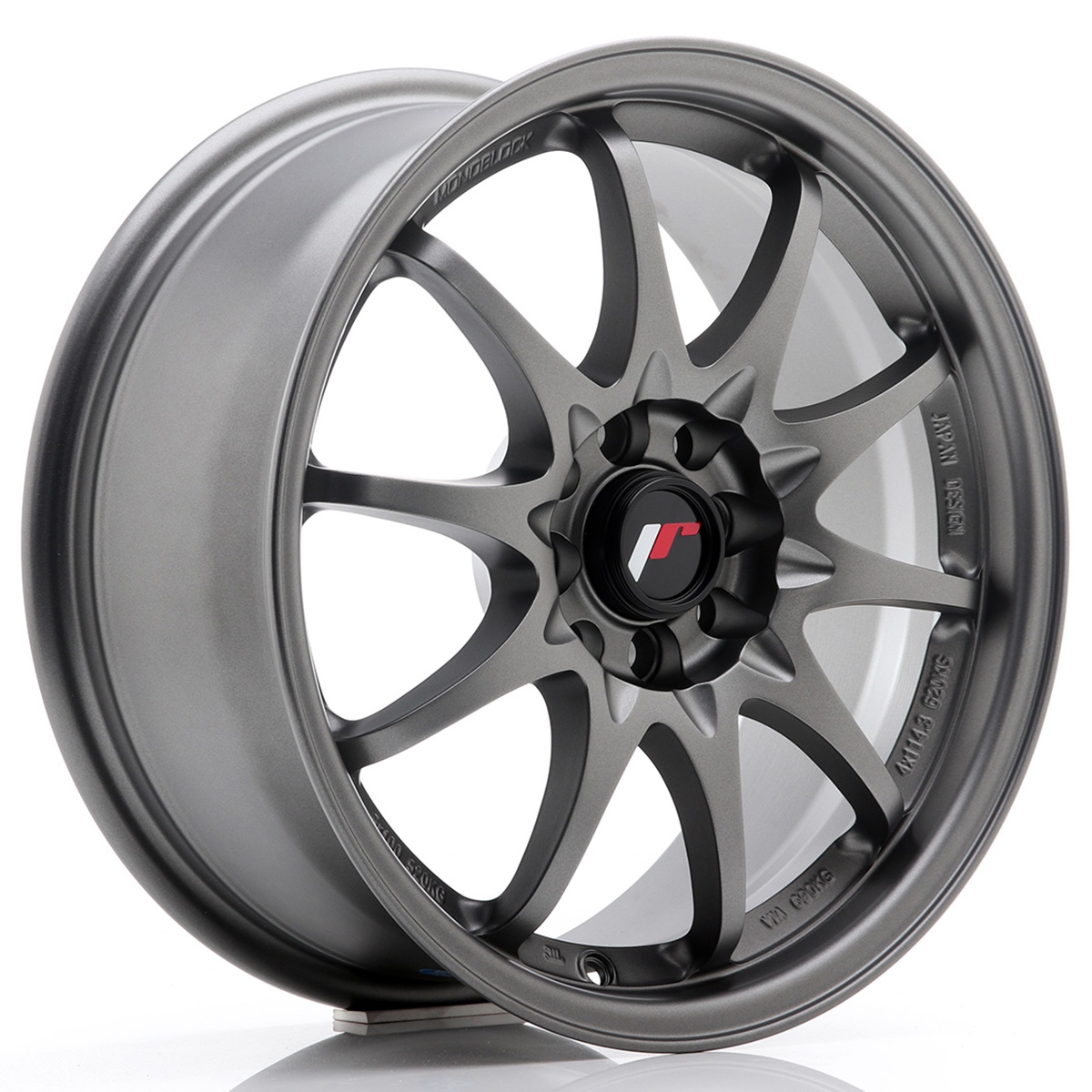 Felgen JR Wheels JR5 7.0x15 4x100 ET35 Gun Metal