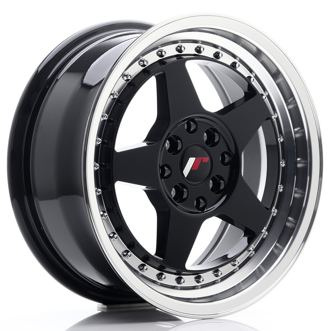 JR Wheels JR6 8.5x18 3x112 ET20 Black Felgen