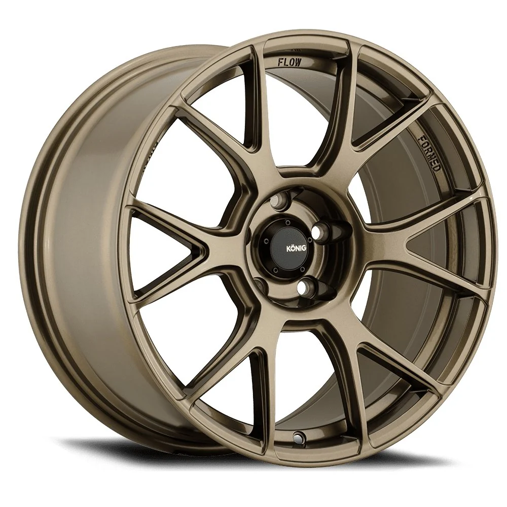 Image of Konig Ampliform 8.0x17 4x100 ET45 Gloss Bronze Felgen