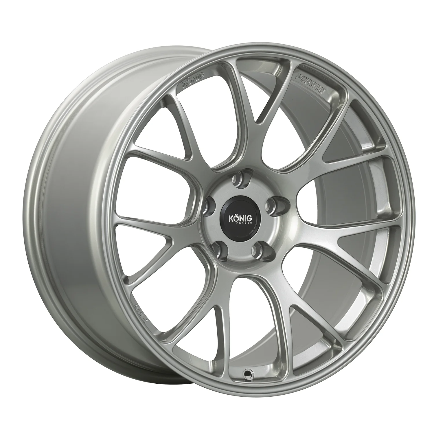 Konig F1M 9.0x17 4x100 ET45 ASH SILVER Felgen